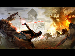 Illustration for article titled This Artist Is Paid To Draw Star Wars Pictures All Day Long. So Jealous.
